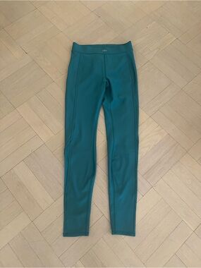 Alo Emerald Isle Green Yoga Airlift High-Waist Skyglow Legging Medium
